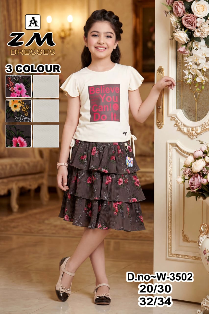 Top skirt with frill