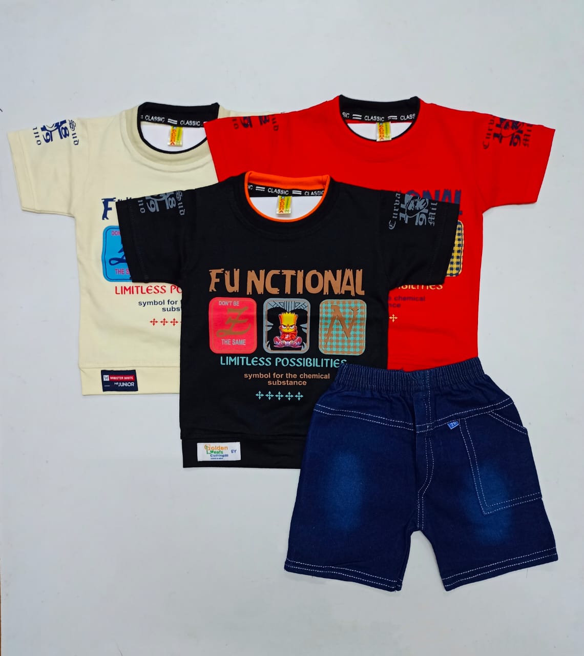 BD Dress Tshirt pant Half to half