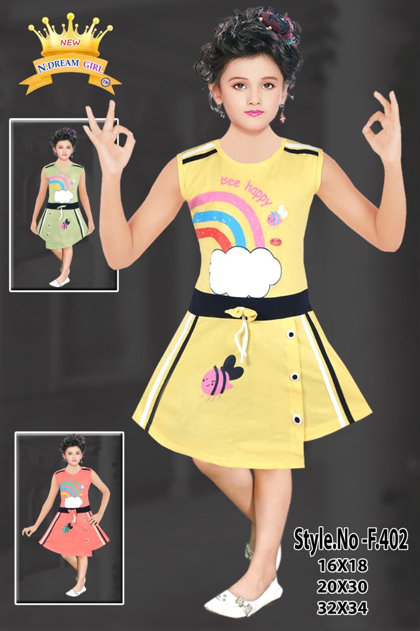 DR Hosiery frock Yollw